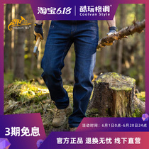 酷玩格调 HELIKON赫利肯 春夏户外修身战术长裤 军迷休闲牛仔裤