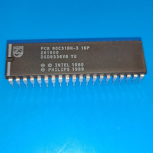全新 PCB80C31BH3-16P 直插 DIP-40脚 单芯片8位微控制器