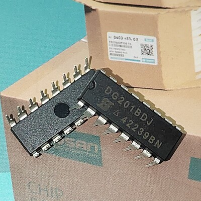 全新 DG201BDJ 直插 DIP-16 模拟开关 四路