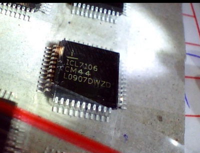 全新 ICL7106CM44 贴片QFP-44脚驱动芯片售全系列IC现货