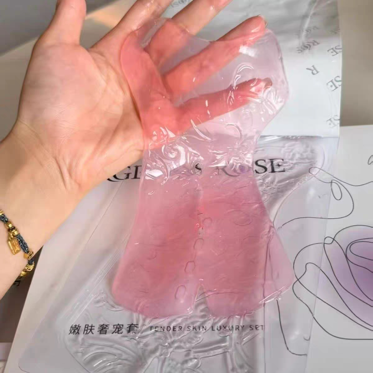 新品水漾粉嫩膜 mm膜水润粉嫩私密粉粉膜 微商同款正品折扣