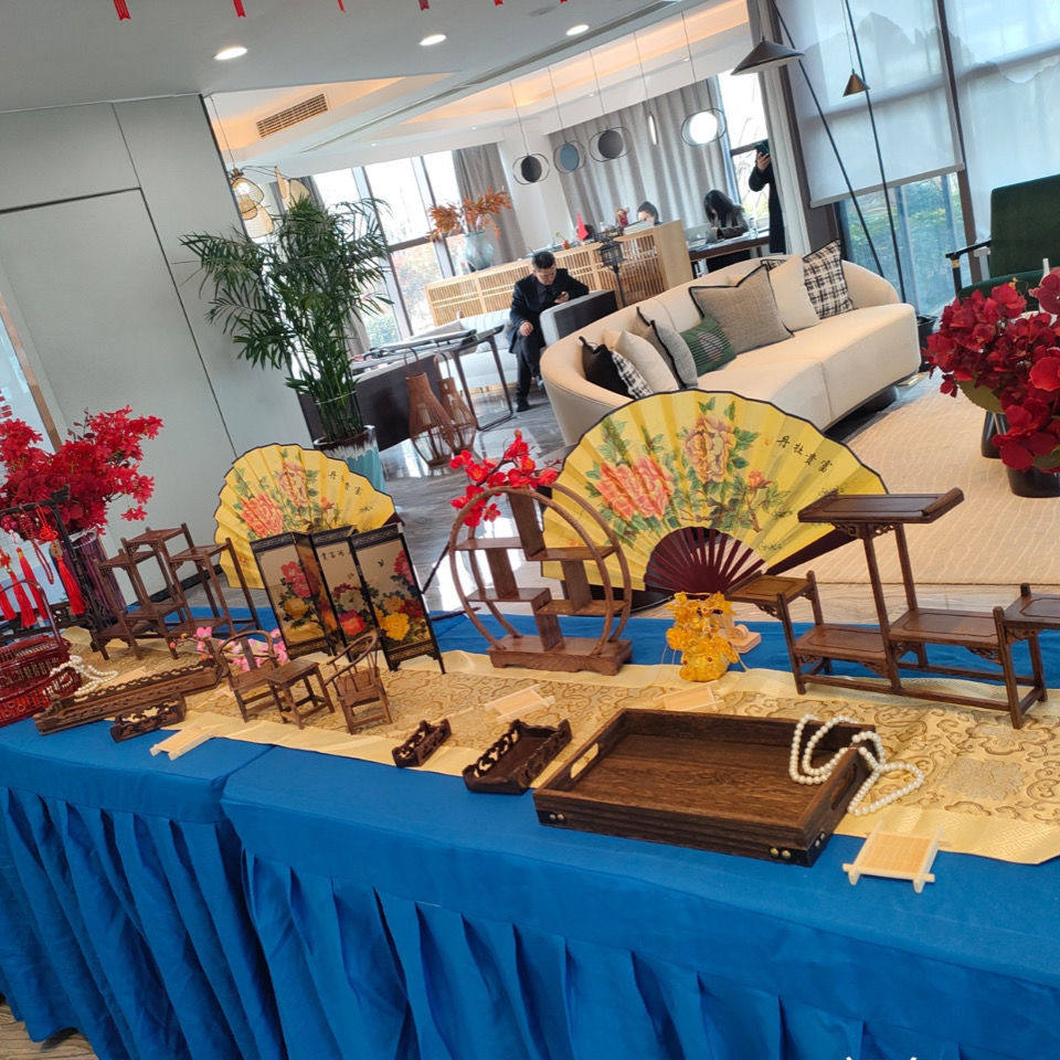 新中式甜品台摆件婚礼婚庆茶歇摆台订婚宴酒店摆台