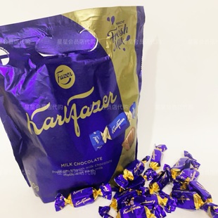 FAZER牛奶巧克力制品 芬兰KARL 零食 休闲零食 山姆代购