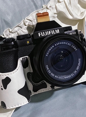 富士XS10XT30II皮套5微单XT200卡通XE4相机包10保护套XT43底座xa7