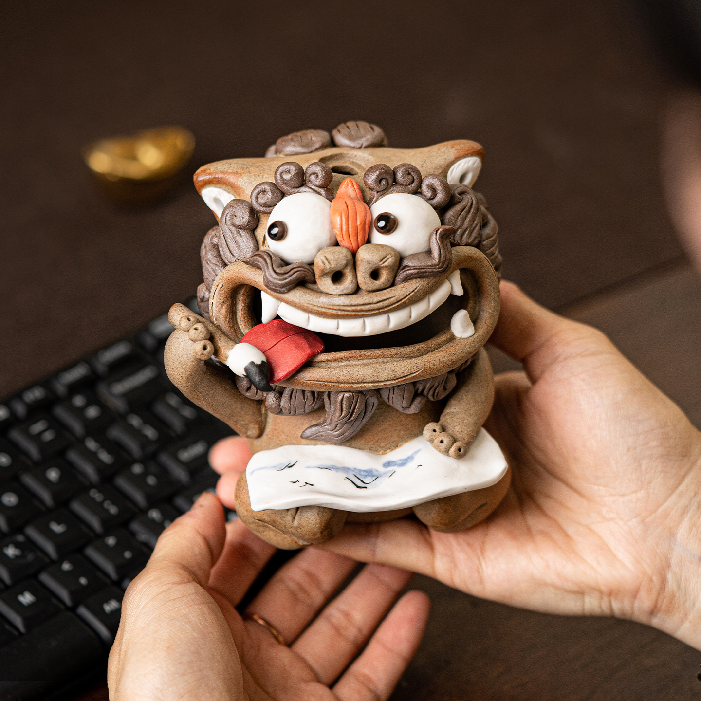 稀奇古怪貔貅茶宠精品可养摆件