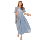 【新品现货】重磅墙推褶皱连衣裙2259-P105-K158，女装连衣裙，乔安迪