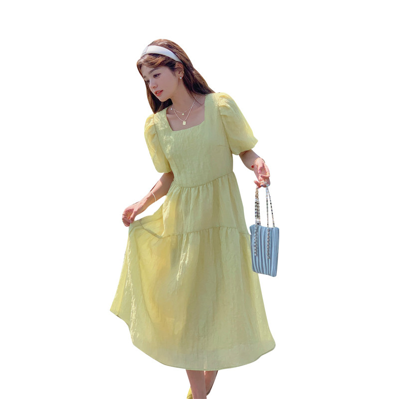 【新品】出货中定制工艺面料连衣裙2271-P105-K158,女装连衣裙,乔安迪