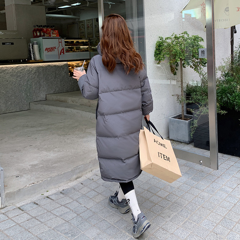 【新款】灰长款衣8687-P180-K268,女装棉衣/棉服,乔安迪