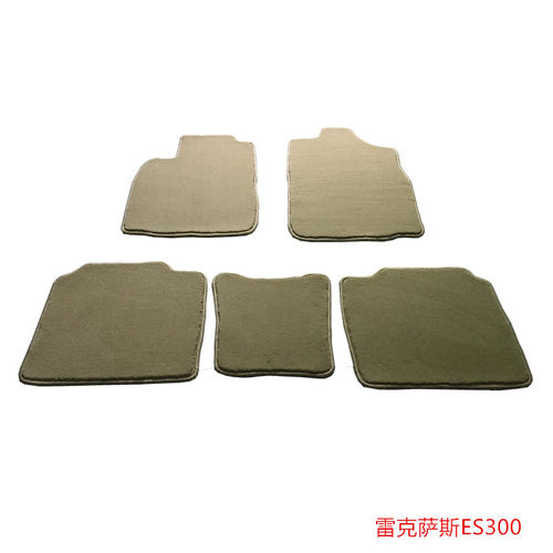 雷克萨斯加厚绒面地毯脚垫定制