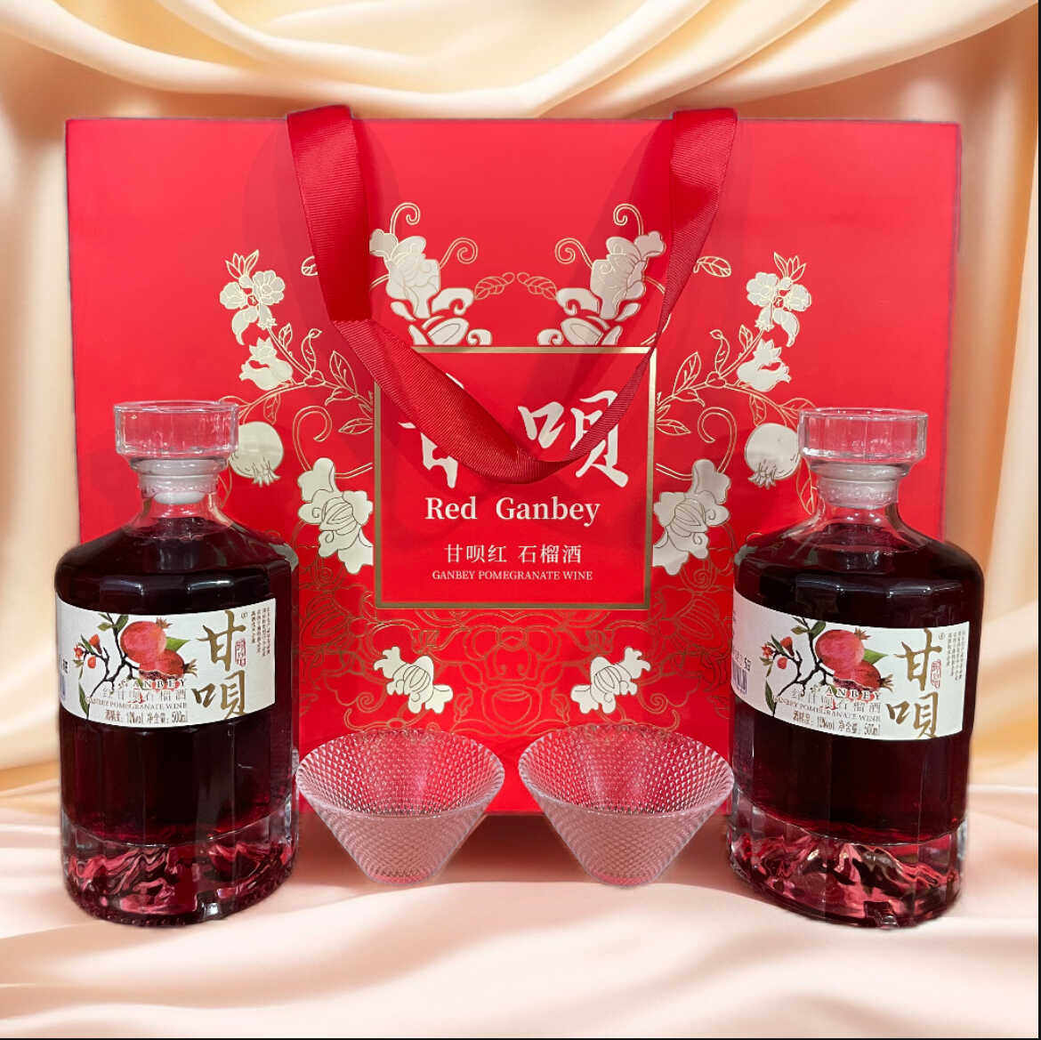 枣庄特产亚太甘呗石榴果酒 石榴红酒女士酒 红酒微醺红酒