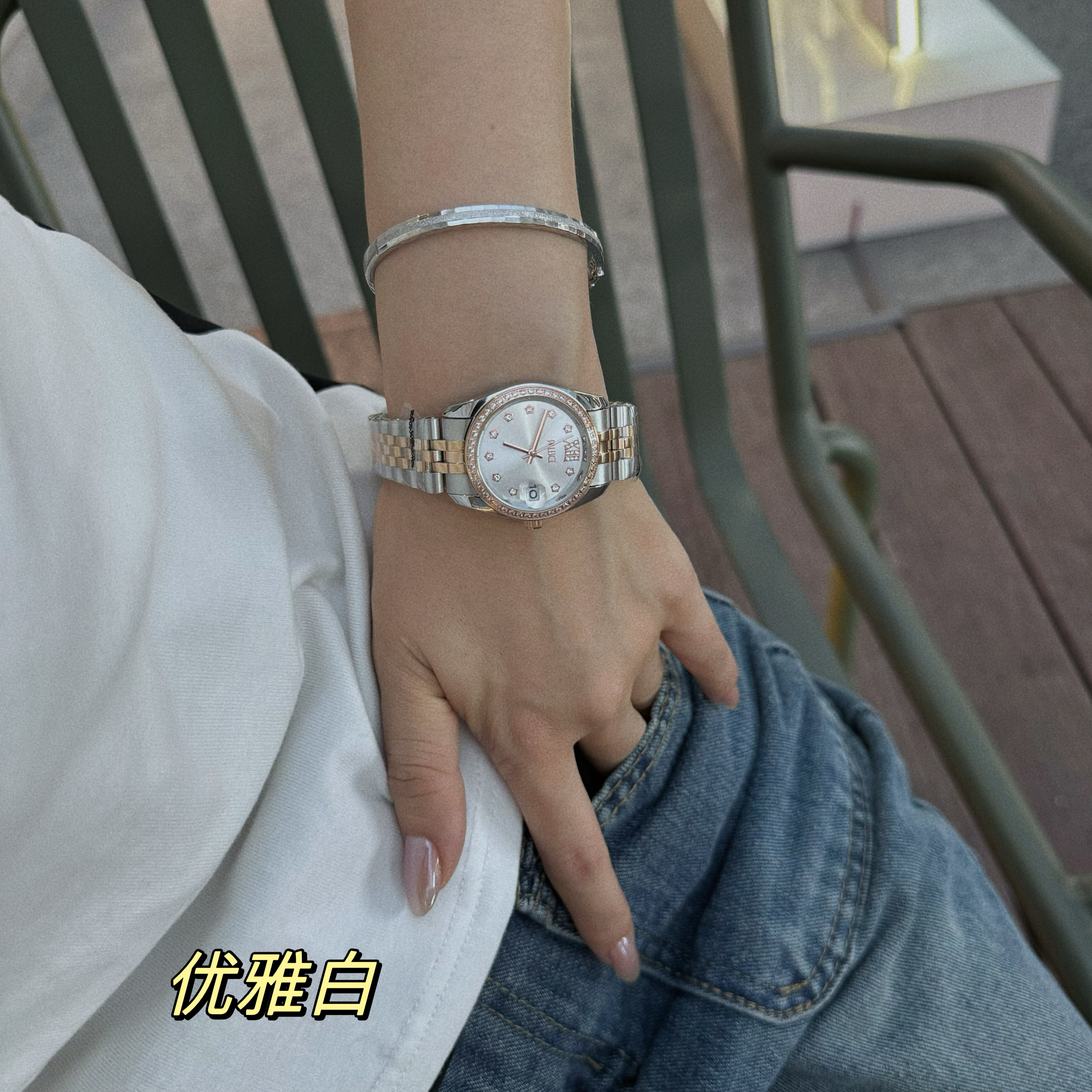 品控严选小众轻奢手表女款精致复古高级感职场休闲钢带防水正品