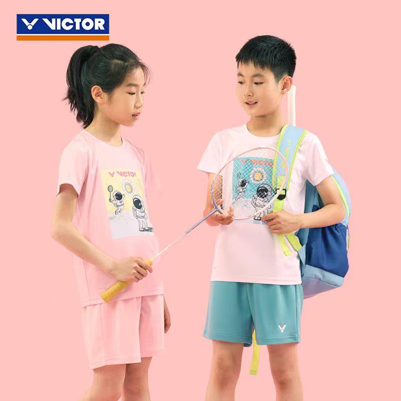 胜利VICTOR威克多青少年羽毛球服 男女款运动服下装短裤秋冬卫衣