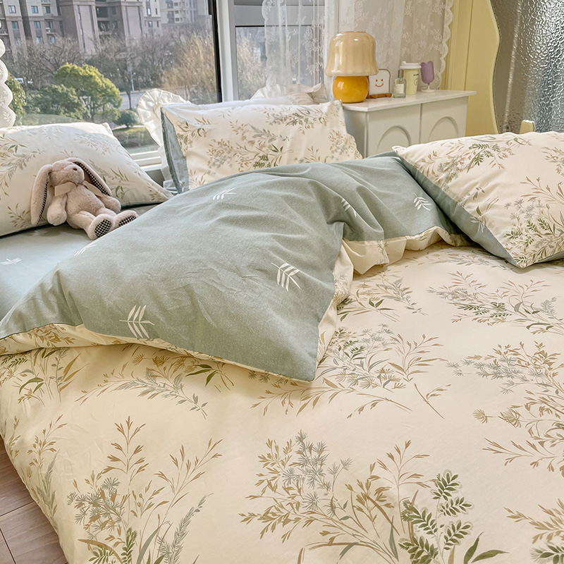 纯棉被套单人被罩双人