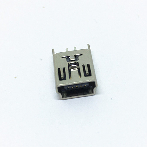 USB接口 MINI 5P USB-A型口直插用于MP4配件充电，数据线等等