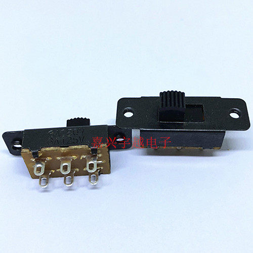 3A 250V大电流六脚SS-23F19拨动开关6脚2档车载冰箱吸尘器开关