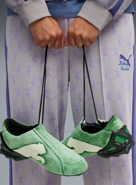 Puma彪马V-S1 X KIDSUPER联名男女复古低帮赛车休闲鞋403848-01