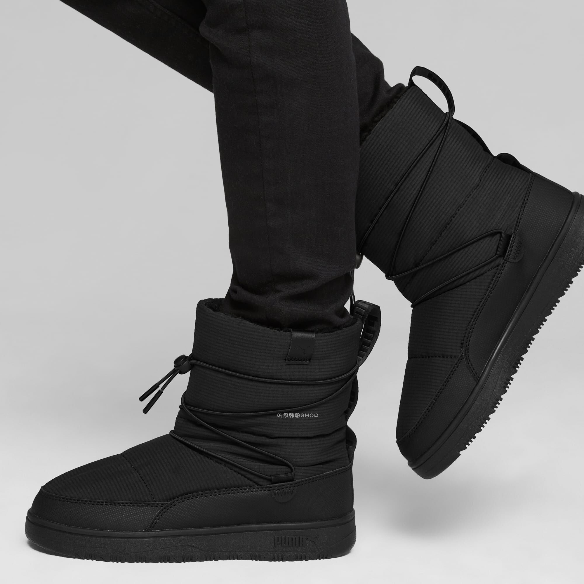 Puma/彪马冬季新款女子高帮时尚运动保暖雪地靴393920-04-02-01