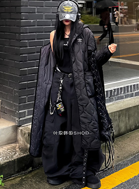 茵宝冬季新款女子长款夹克