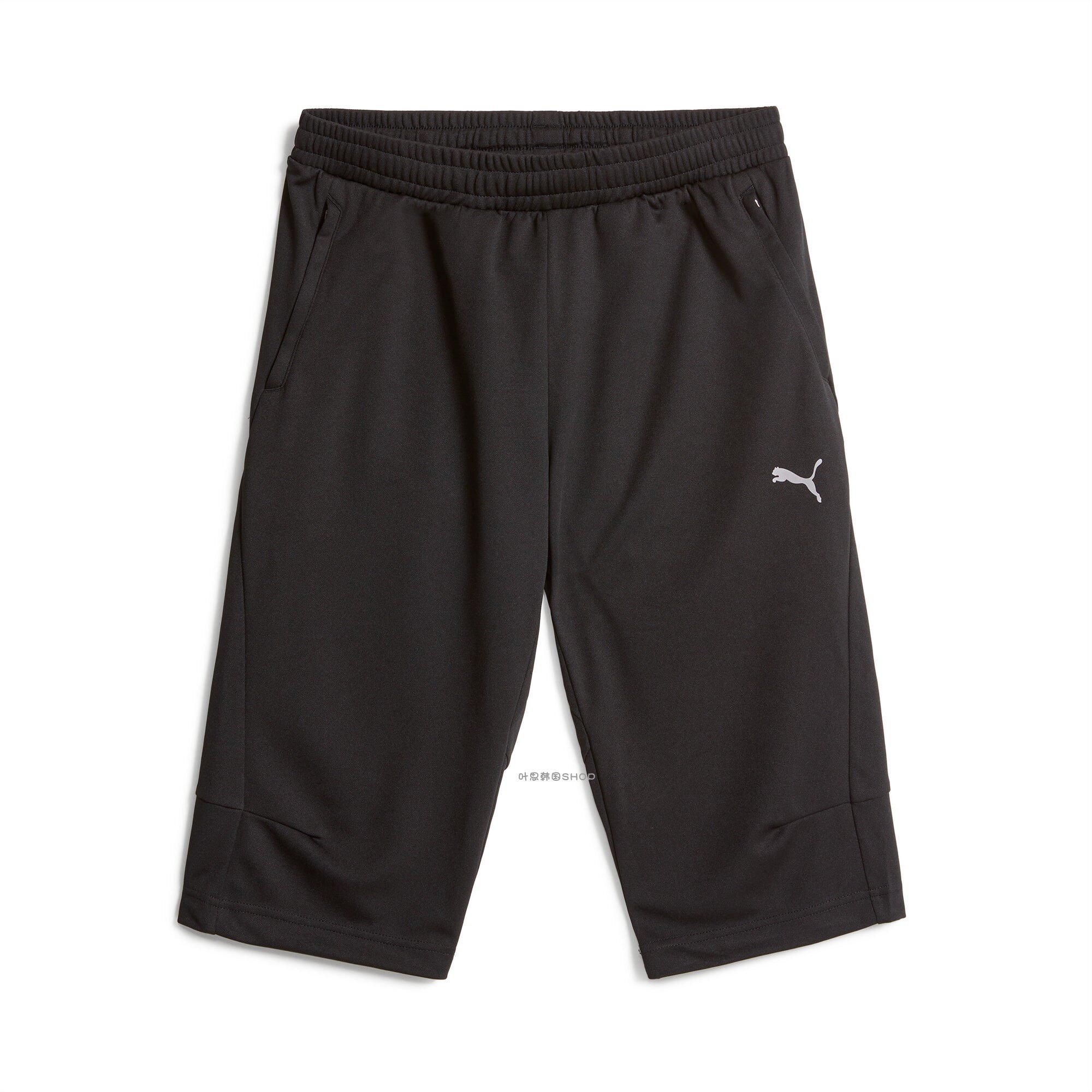 puma/彪马core knit 3/4春季新款男子七分裤运动短裤933813_02-01