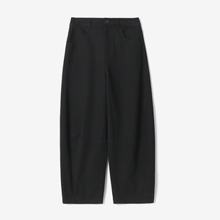 WKZ08278 茉莉雅集 L*m@ir日本进口重酵素水洗斜纹全棉镰刀裤长裤