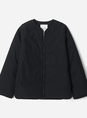 *WYR08065 茉莉雅集 J*S简约小V领后收腰95白鹅绒可收纳羽绒服