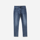 @CNE瘦腿神裤 茉莉雅集 磨白水洗土耳其棉弹牛仔铅笔裤 WKZ04347