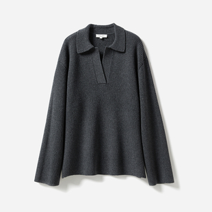 *WZT06246 茉莉雅集 T0t*me知性大女主千克级 廓形全羊毛针织套衫