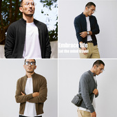 P尊贵卓越品质温暖全羊毛立领针织开衫 MZK06001 男