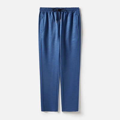 WKZ04269 茉莉雅集 易打理精纺羊毛休闲牛筋腰哈伦裤