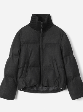 *WYR08059 茉莉雅集 意大利L*P暴风雨全羊毛匈牙利95白鹅绒羽绒服