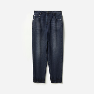 茉莉雅集 L丹宁美学西班牙棉弹手缝藏线锥形牛仔裤 WKZ06138
