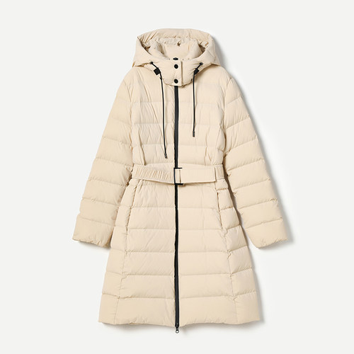 *WYR07041 防水轻盈四面弹可追溯95白鹅绒显瘦绗线羽绒服女