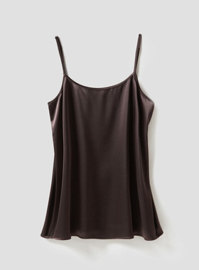 *WCS04064 茉莉雅集 丝滑光泽双面缎日本三醋酸吊带背心