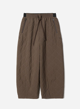 *WKZ07266 茉莉雅集 意大利OLMETEX棉感保暖舒适松紧腰奶奶裤棉裤