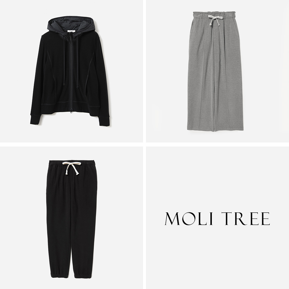 *WKZ07005 茉莉雅集 锁温保暖德绒卫裤直筒裤哈伦裤连帽卫衣外套