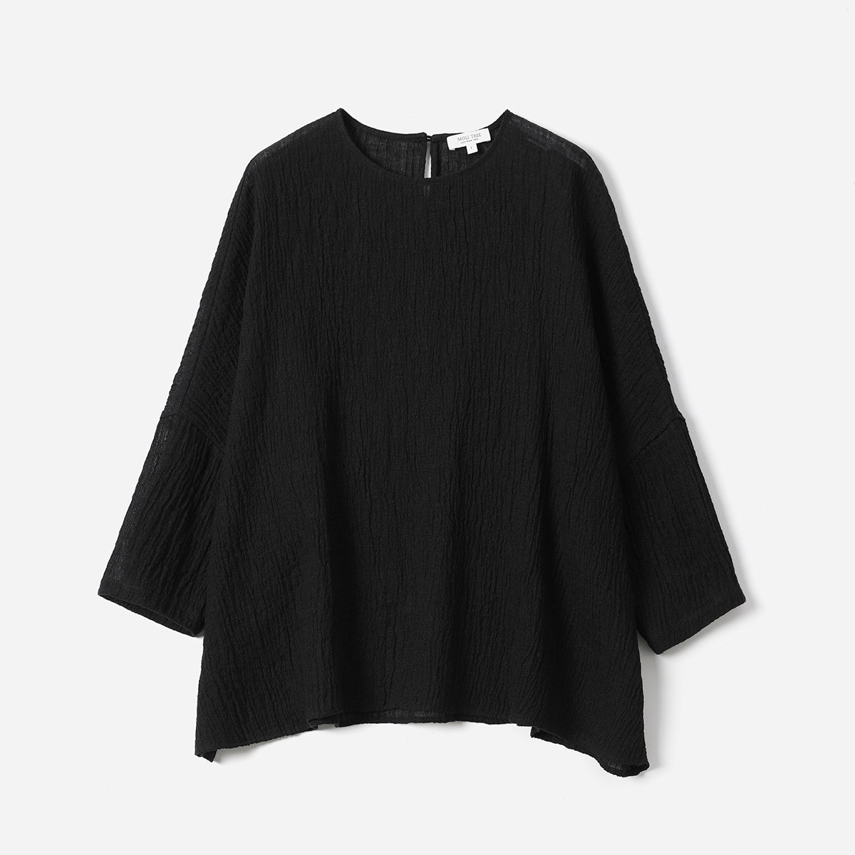 *WCS08127 茉莉雅集 与世无争的包容立体杨柳绉全亚麻纸片人衬衫