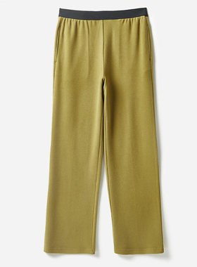 WKZ04244 茉莉雅集 双面加绒德绒美雅碧卫裤休闲舒适春夏女