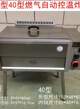 熄火保护摆摊商用燃气自动控温炸炉油炸锅液化气炸锅麻花炸油条机