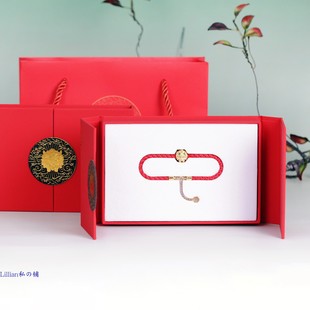 原创小众款年兽系列男/女/情侣款幸运红绳手链