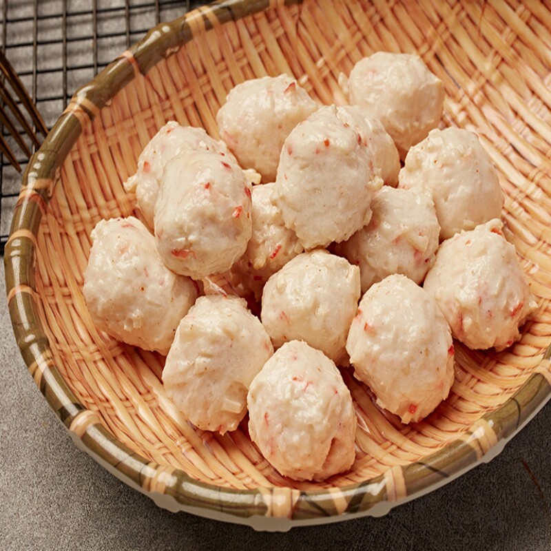鸿昶素食袋装素虾球5斤爱之素