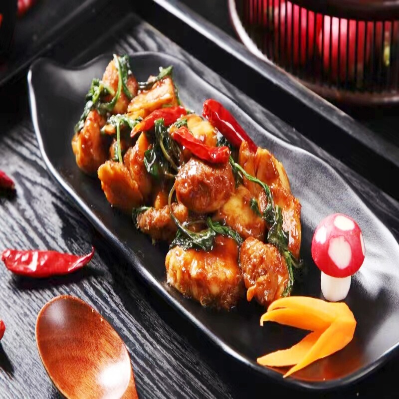 鸿昶植食记纯素三杯猴菇丁200g预制菜美味营养素食加热即食