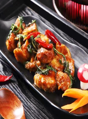 鸿昶植食记纯素三杯猴菇丁200g预制菜美味营养素食加热即食