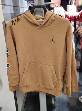 Air Jordan 男子秋冬加绒保暖针织套头连帽卫衣 FN4617-231