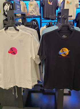 Nike Dri-Fit 男子夏季薄款速干透气篮球短袖T恤 HJ3465-010-100