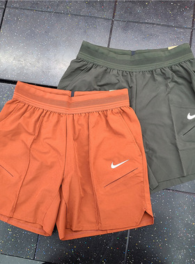 Nike Slam 阿尔卡拉斯法网美网辛纳速干网球短裤 HM6741/FZ6938