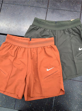 Nike Slam 阿尔卡拉斯法网美网辛纳速干网球短裤 HM6741/FZ6938