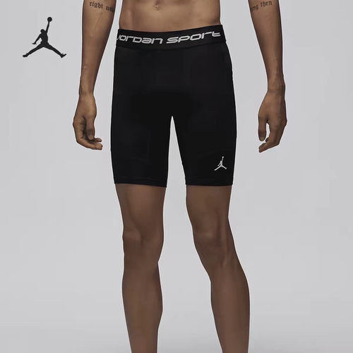 Air Jordan 男子篮球训练速干透气紧身短裤 FV8619-010