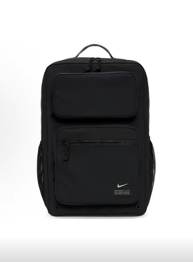 NIKE耐克男女学生书包运动休闲旅行气垫双肩包篮球背包CK2668-010