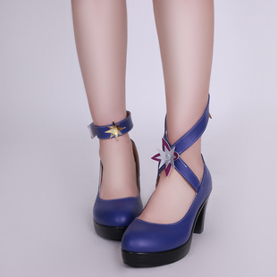 雾都动漫崩坏星穹铁道知更鸟cosplay鞋子游戏COS靴子C服假发全套