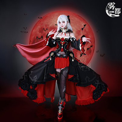 雾都动漫德丽莎月下誓约COS服